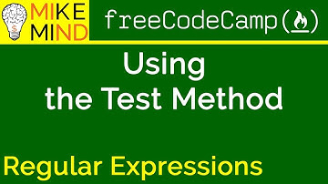 01 Using the Test Method - Regular Expressions - freeCodeCamp