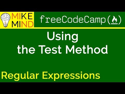 01 Using the Test Method - Regular Expressions - freeCodeCamp