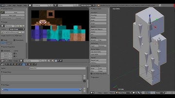 Blender 2.63 Tutorial - Minecraft Rig With a Face - Part 2