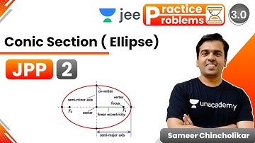 JEE: Ellipse JPP - 2 | Unacademy JEE | IIT JEE Maths | Sameer Chincholikar