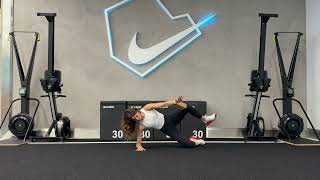 Rolling Deadbug to Side Plank with Yoga Block