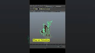 Maya Turntable Render Tutorial #shorts