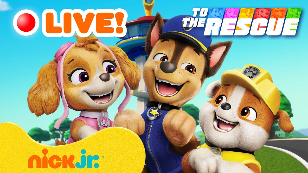🔴 LIVE: PAW Patrol Parents To The Rescue! 💗 Learn About Friendship & More Healthy Habits | Nick Jr.