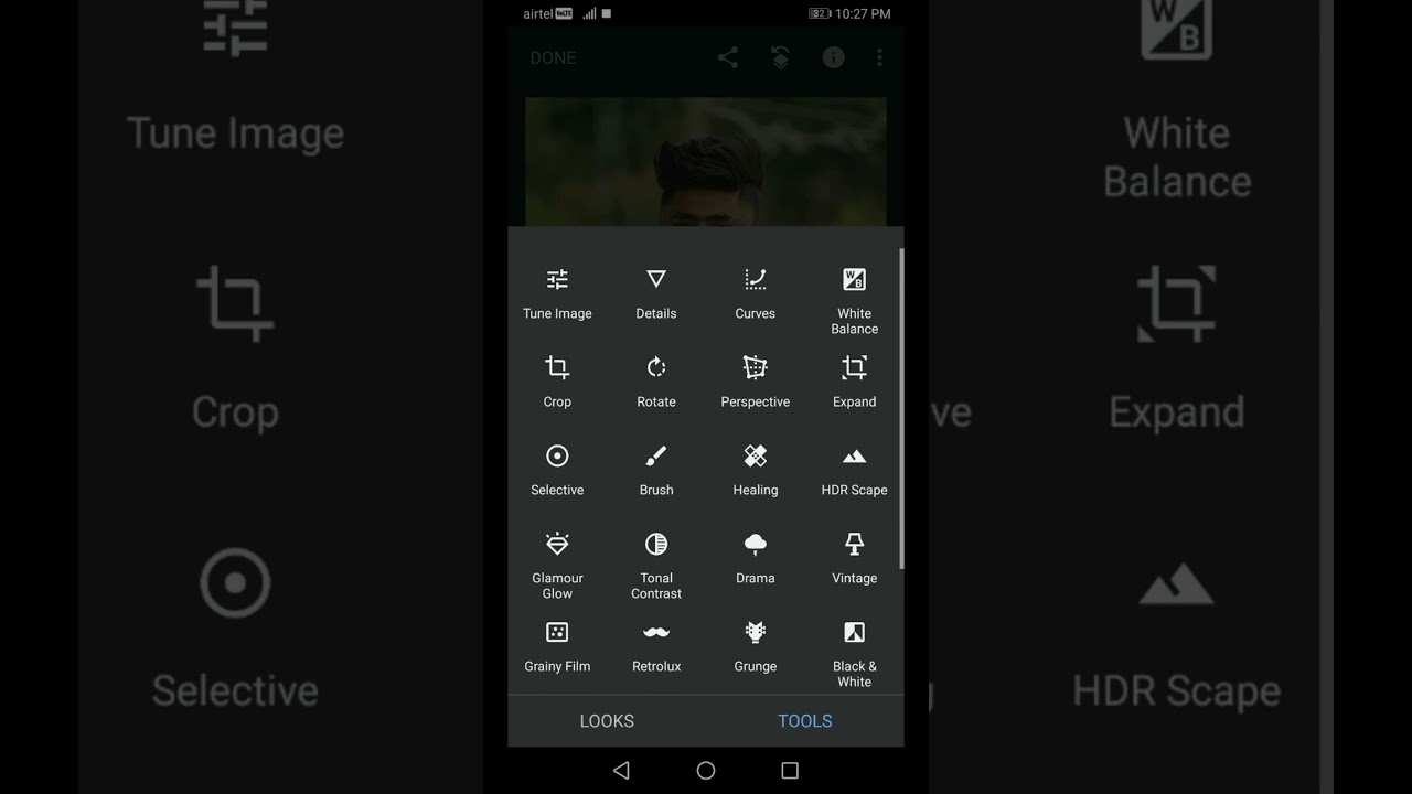 Snapseed Pimple free clean face photo editing trick! Simple and easy to use 