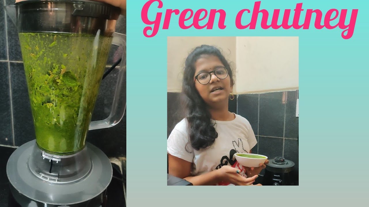 Green chutney recipe step by step process,how to make green chutney