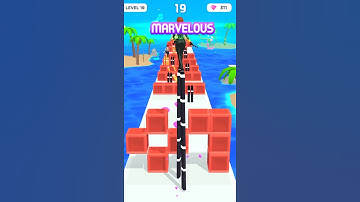 Dancing Race Level-19 | All level Gameplay #Short #Coriander Gaming