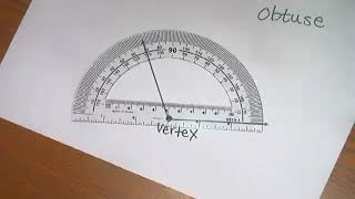 How to Use a Protractor to Measure an Angle- 4th grade level