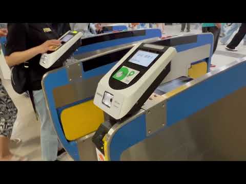 台鐵 台北車站 出口感應閘門 加裝TPASS收費系統 感應機