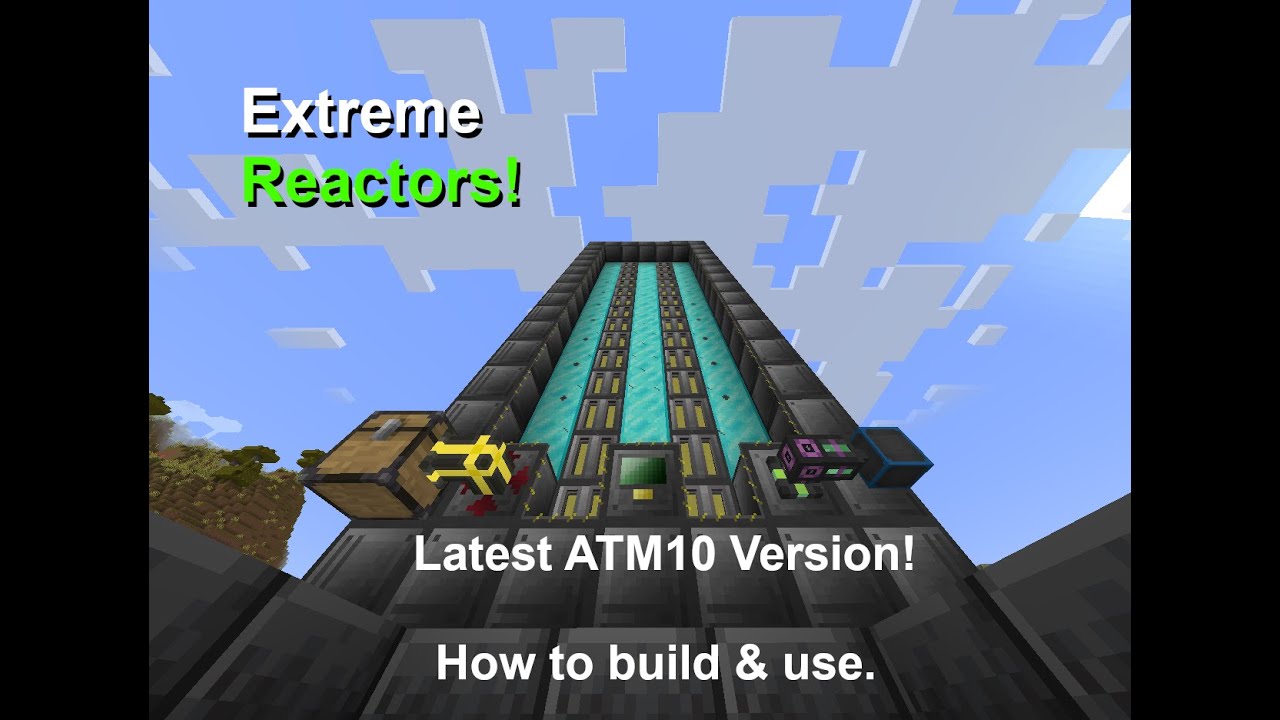 ExtremeReactors Reactor setup/build 2025 tutorial. ( simple & fast )