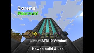 ExtremeReactors Reactor setup/build 2025 tutorial. ( simple & fast )