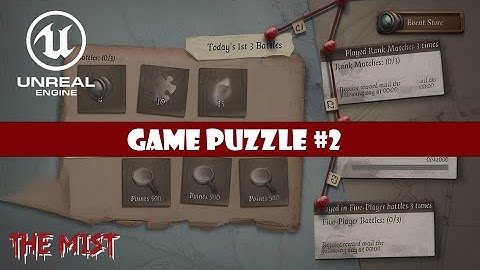UNREAL ENGİNE 5 HORROR GAME PUZZLE 2