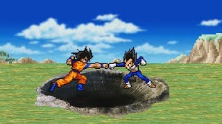 Goku Vs Vegeta Test Animation