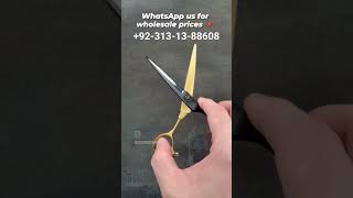 Supreme Quality Japanese Material Barber Scissors by Scissors Hub Co. #scissors #barbershop #barber