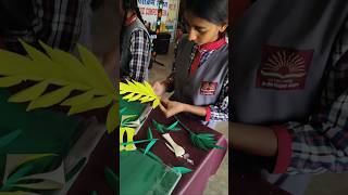 kendriya vidyalaya Students Creativity 🎨 Selfie Point for Class 1 &amp; Balvatika Kids 😊 #kvnews