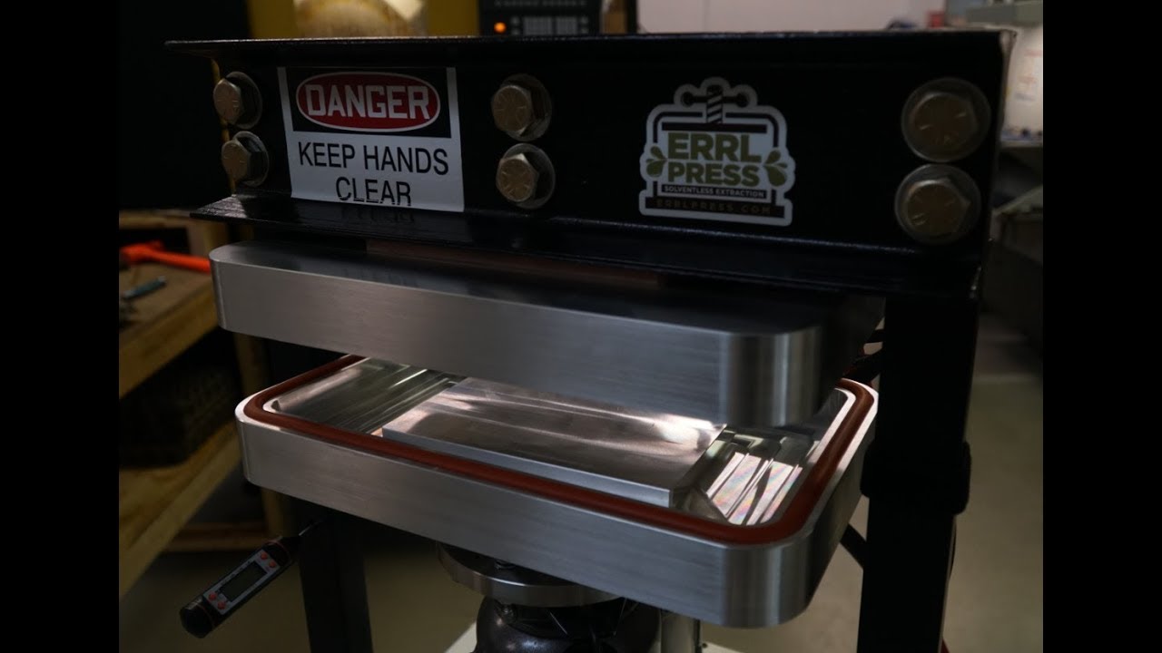 NewVape Vacuum Rosin Press 20Ton 5CFM