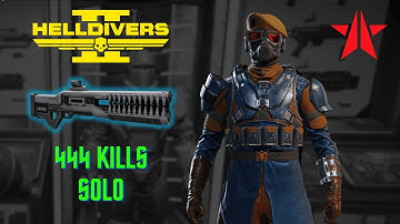 Helldivers 2: Bots Solo Max Difficulty - Railgun & Supply Pack Build (Deathless / Full Clear)