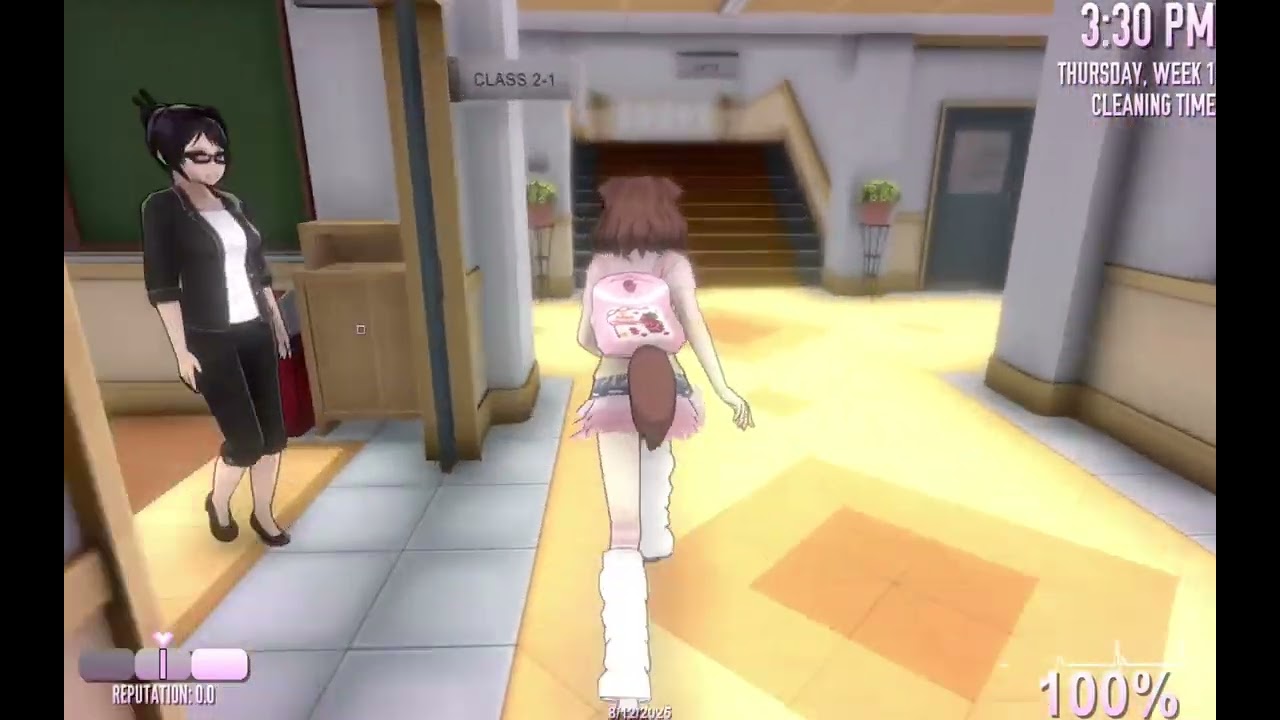 ОТКАЗ СЕМПАЯ В YANDERE SIMULATOR 