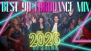 BEST EURODANCE MIX 🔥 90s PARTY MIX  &amp; 80s Euro Disco 🎵 Nonstop Retro Dance Mix
