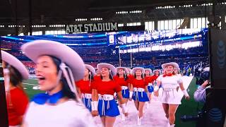 Rangerettes Cotton Bowl 2018 - Kick Routine