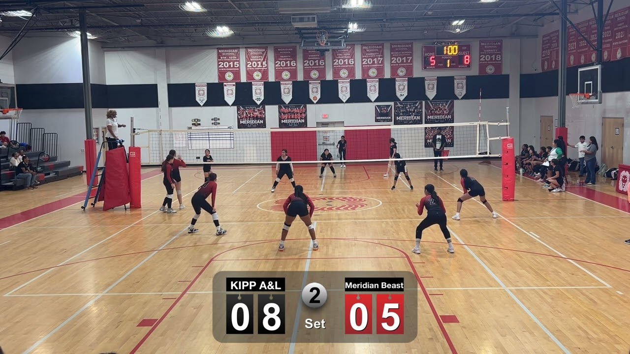 Meridian beast vs KIPP A& L  9-5-2024.  … second set