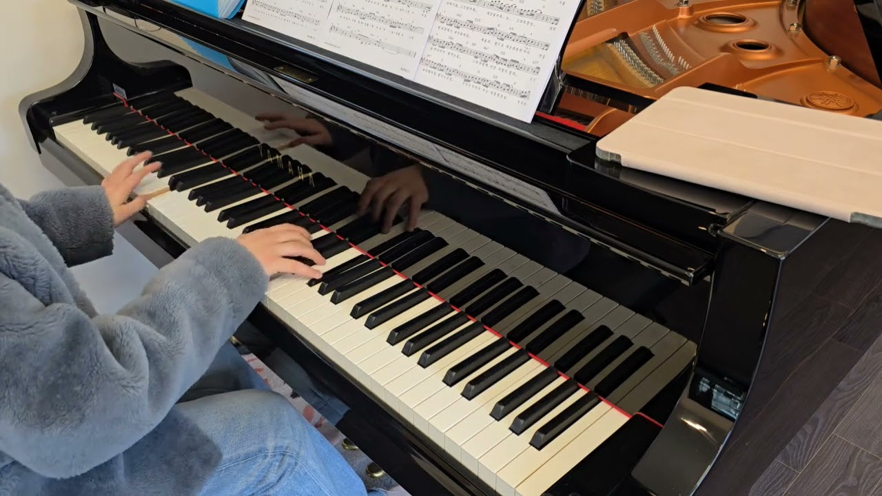 이찬원 하늘여행 피아노 커버곡 2