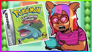 (not) BEATING POKEMON LEAFGREEN