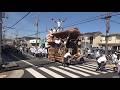 大久保だんじり移動曳行2026/05/10