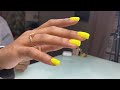 How To Do Short Acrylic Nails | Acrylic Nails Step-by-Step | Short Color Acrylic Nails | Natali