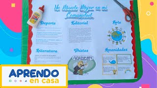 ✅Como hacer un PERIODICO MURAL escolar bonito | paso a paso 2024