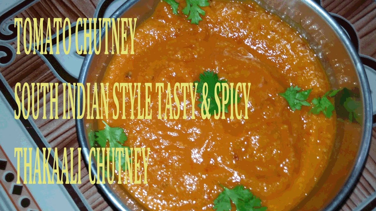 Tomato chutney Recipe Onion Tomato Chutney tomato chutney without