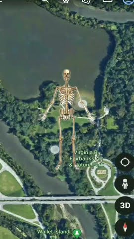 I found funky bones on Google map #short#viral #Y2 Google earth 🌍 - YouTube
