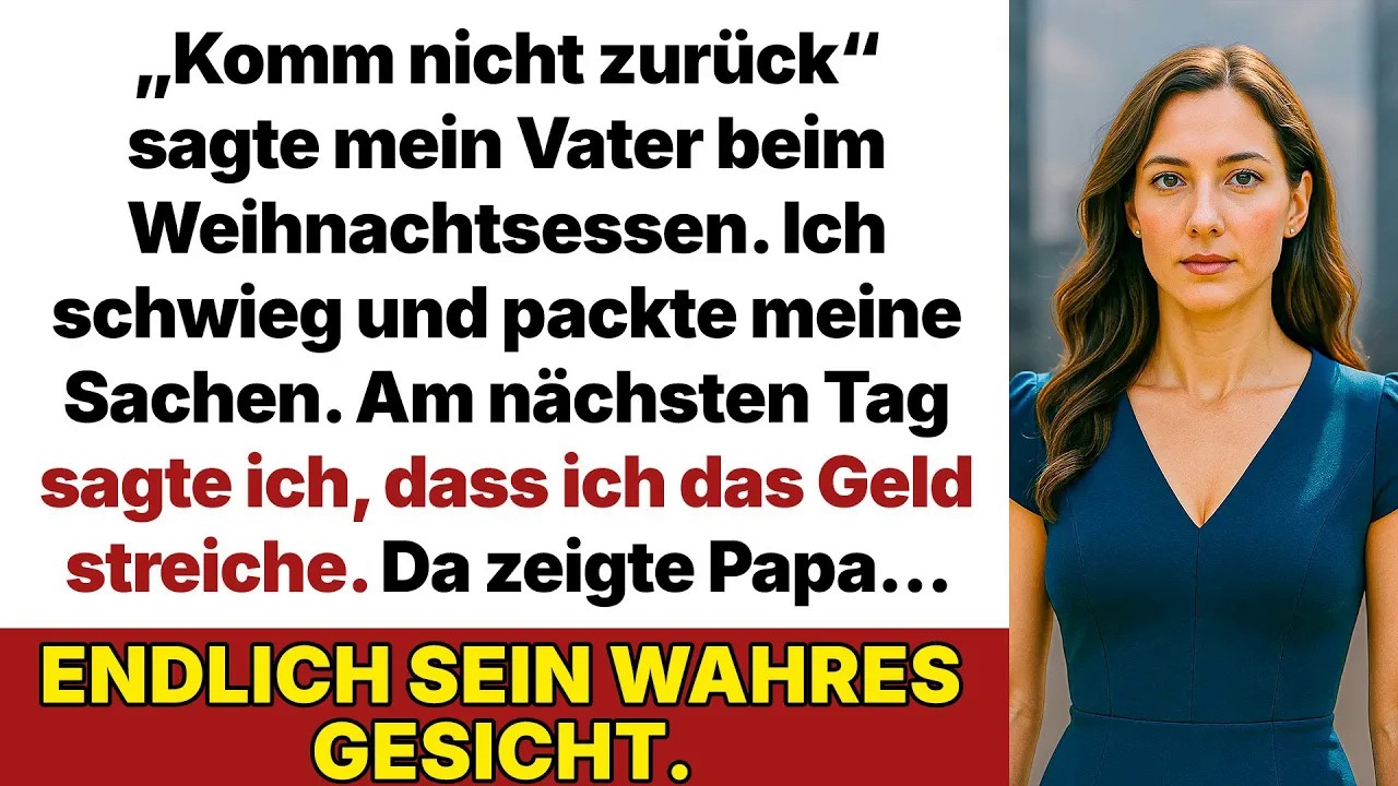 Mein Vater sagte „Komm nie wieder “ Am nächsten Tag nahm ich das Geld – dann kam alles anders