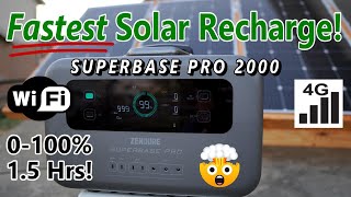 ZENDURE SuperBase Pro 2000 w/WiFi and 4G!  Sorry Jackery, THIS is the BEST DEAL on 2000W right now!