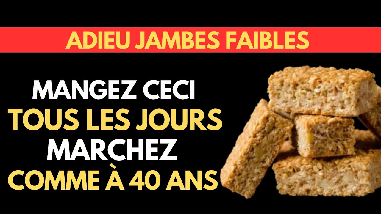 Vous voulez des jambes PLUS FORTES même à 90 ans ? Mangez CECI tous les jours | Santé Seniors
