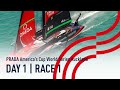 DAY 1 | RACE 1 | Luna Rossa vs Emirates Team NZ | PRADA America's Cup World Series Auckland, NZ