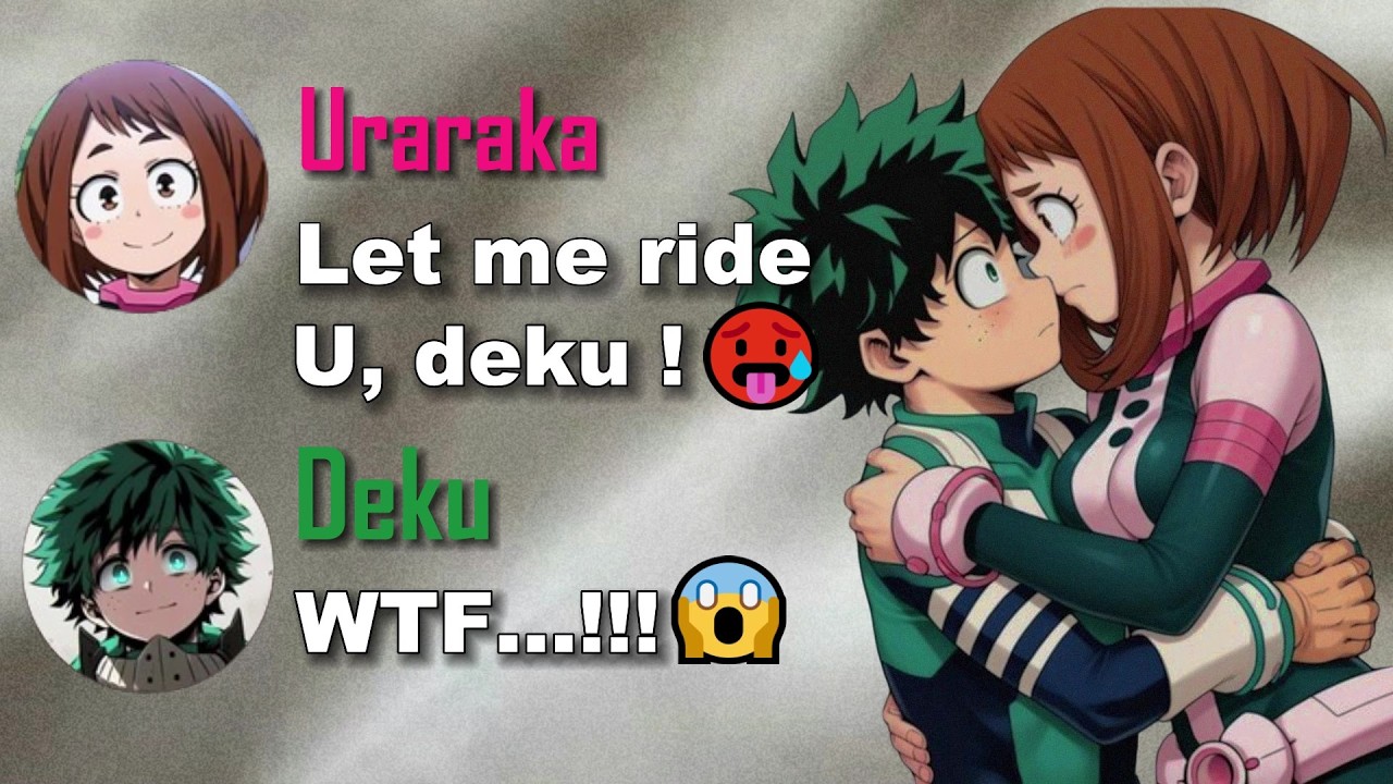 If Uraraka And Deku Shared a Bed Together...!!! 🤨|DISCORD VEDIO|