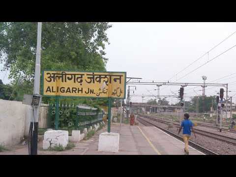 Aligarh junction!!12398 Mahabodhi SF express