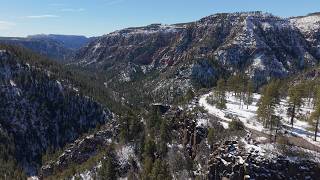 Flagstaff Arizona Winter 4K Snow Landscapes & Drone Footage