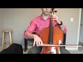 Cello red belt song of the wind
