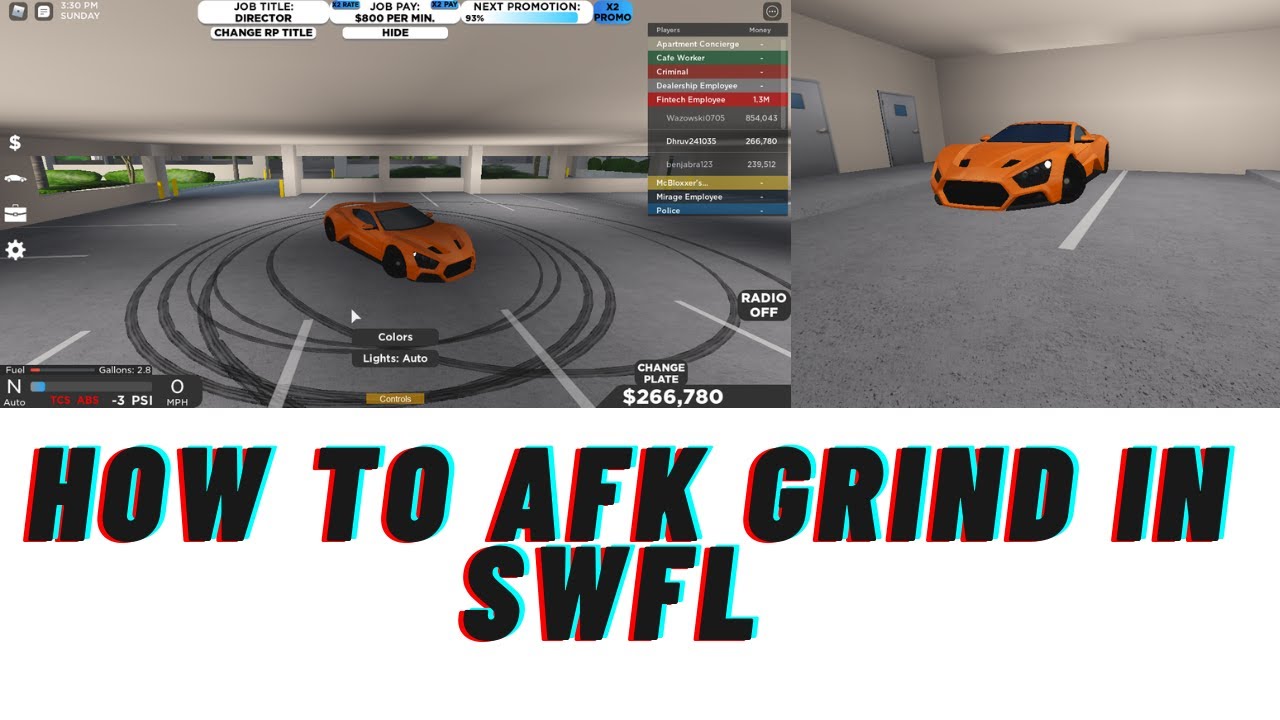 How to AFK Grind in Southwest Florida. No hacks whatsoever!! - YouTube