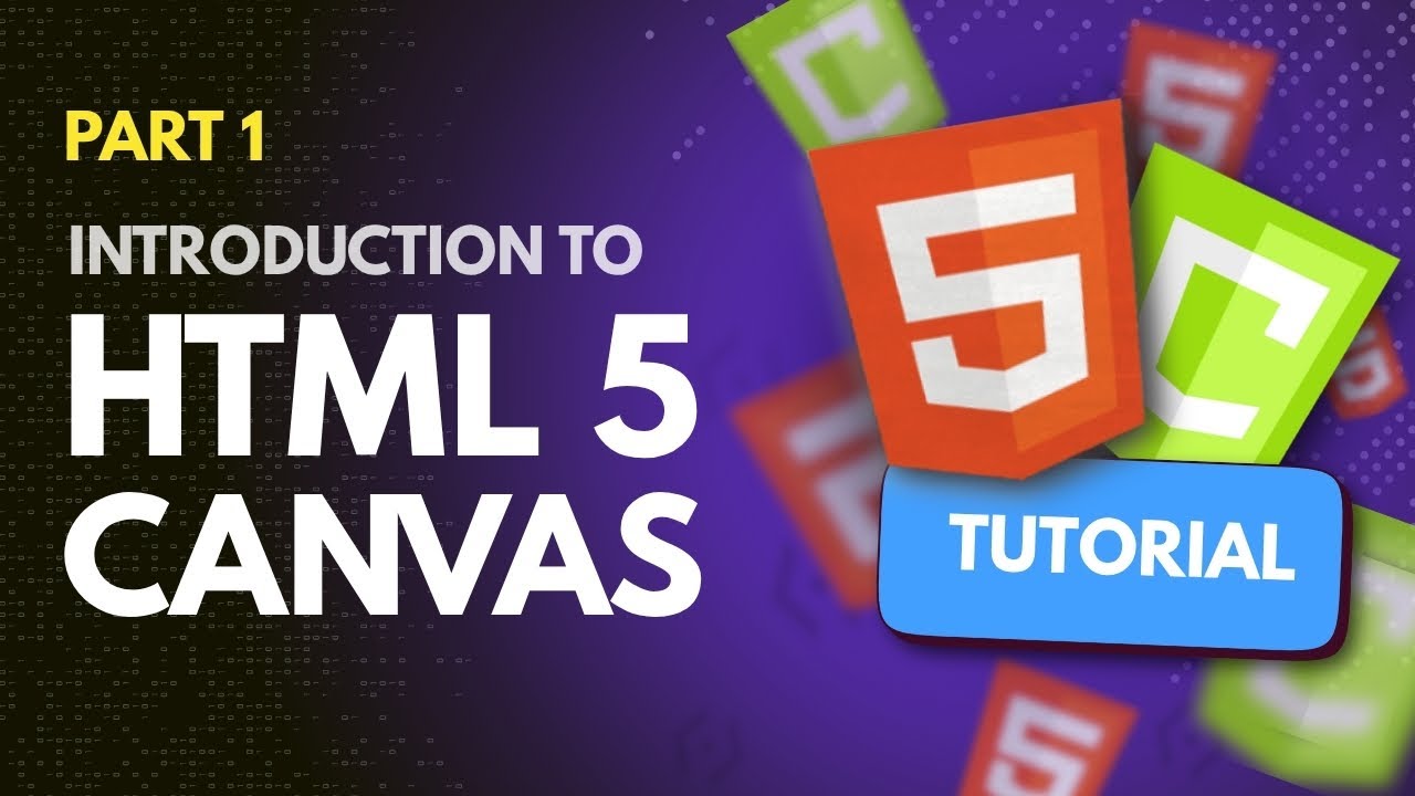 Create Your First Drawing 🎨| HTML5 Canvas Tutorial for Beginners Part 1