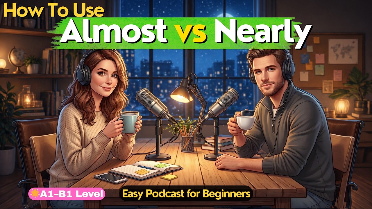 How Native Speakers REALLY Use “Almost” vs “Nearly” in English | Easy ...
