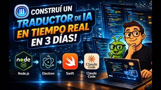 Construí un traductor de IA en tiempo real en 3 días (usando Claude Code)