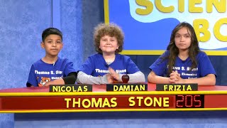 2022-23 Science Bowl Elementary Edition Thomas Stone v Tulip Grove