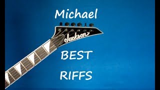 Video thumbnail of "Michael Jackson Best Guitar Riffs"