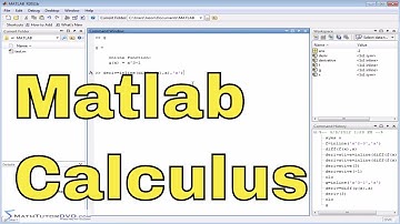 Matlab Tutorial - 55 - Evaluating Derivatives at a Point