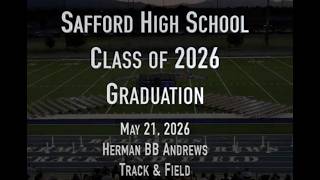 Safford High School Graduation 2026