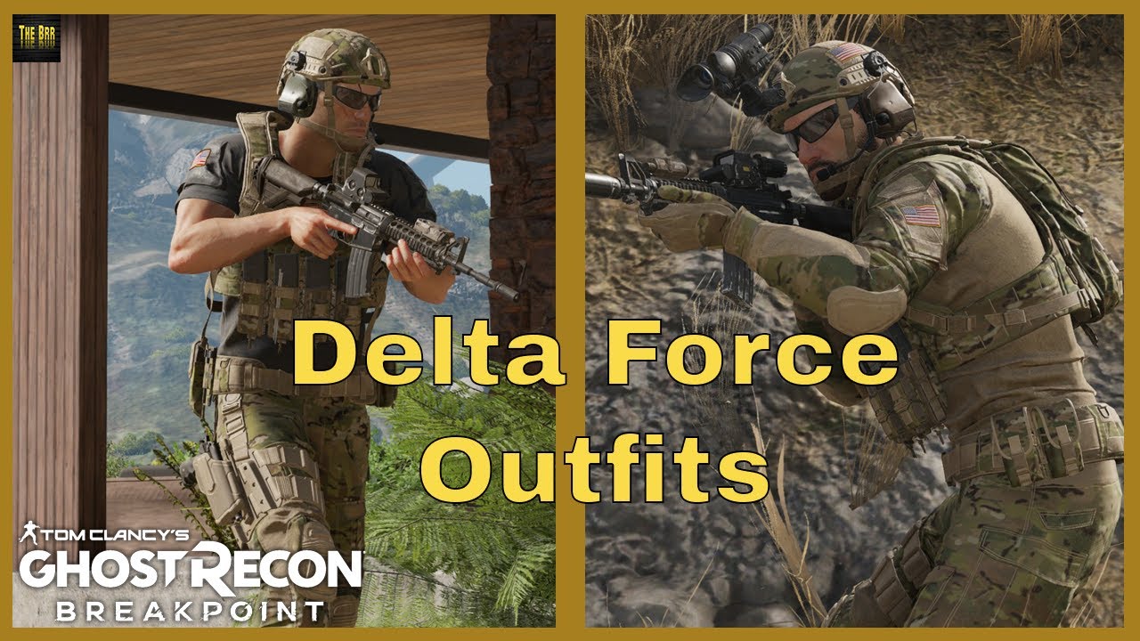 Delta Force / CAG Outfit Guide / Showcase Ghost Recon Breakpoint