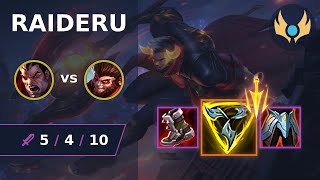 [ Raideru ] Darius TOP vs Wukong | EUW CHALLENGER | LOL Season 2024