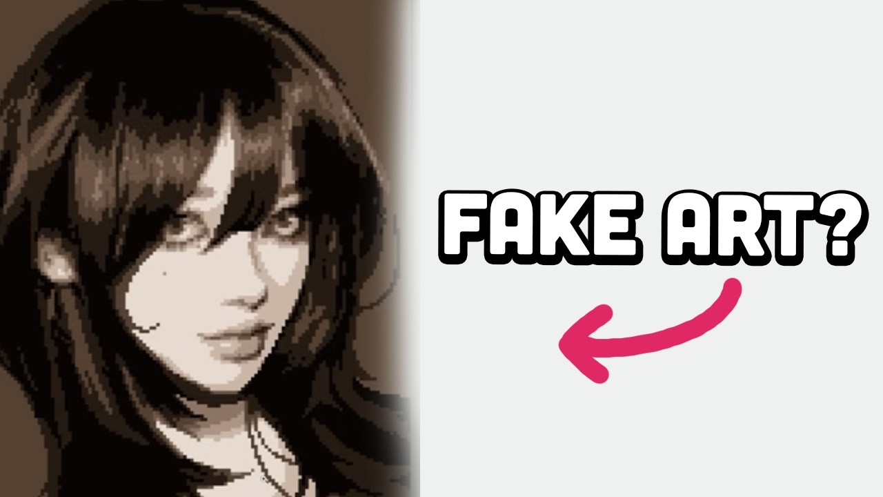 Is This Artist FAKING Their Pixel Art?